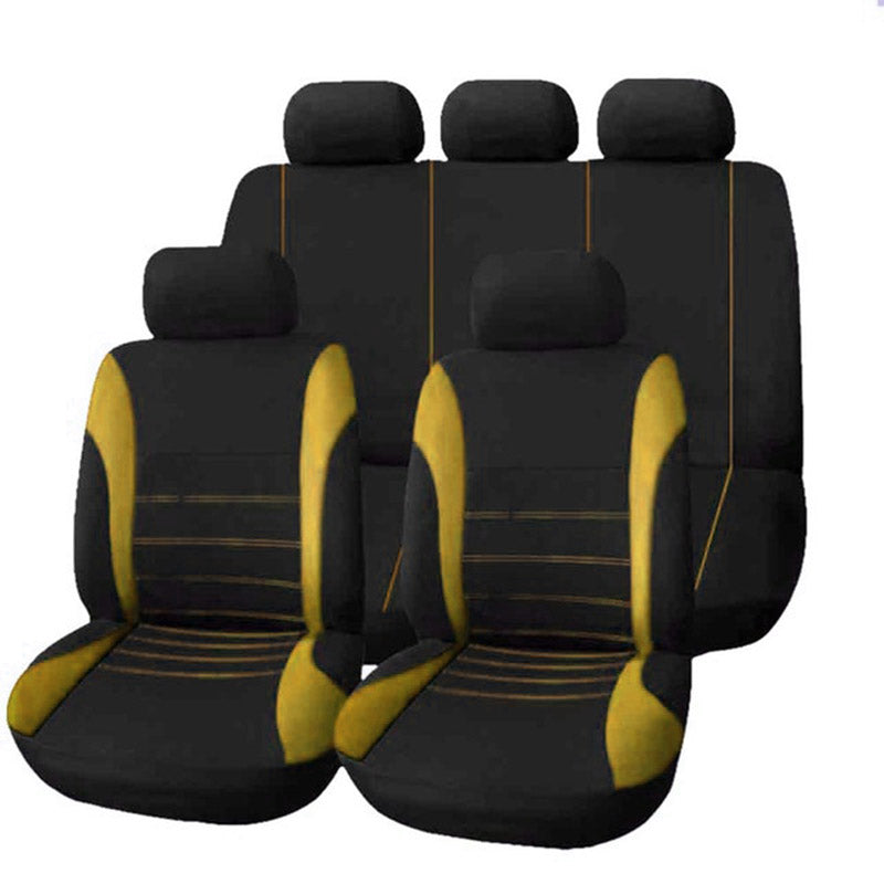 Universal Autos Car Seat Cushion Airbag Compatible 4 colors 9 Pcs