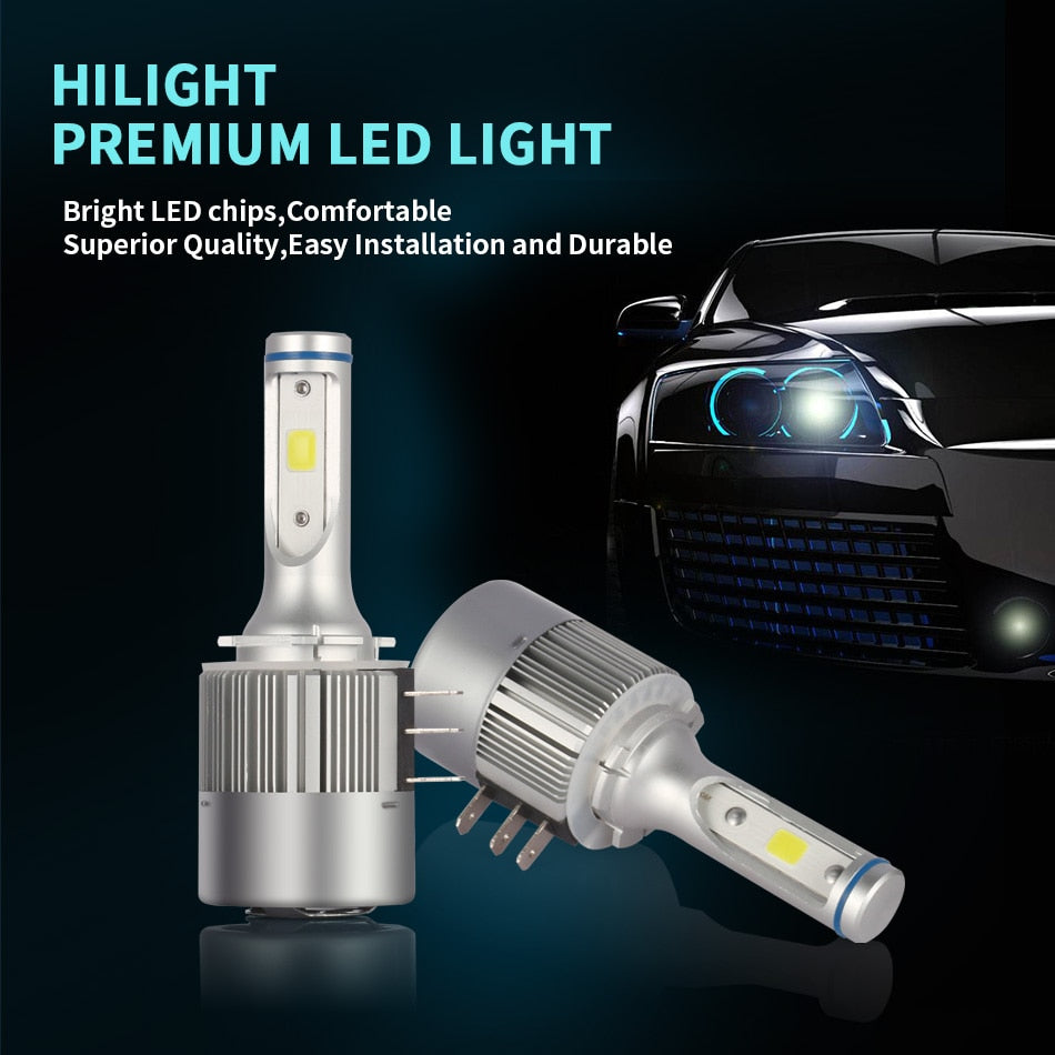 Car High Beam Headlight Driving Light For Audi Mercedes Benz BMW