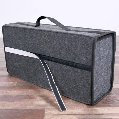 Car Organizer Storage Bag Container Fireproof Stowing Tidying Holder Multi-Pocket