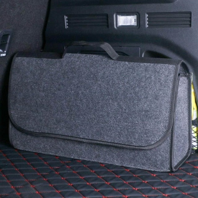Car Organizer Storage Bag Container Fireproof Stowing Tidying Holder Multi-Pocket