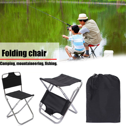 Aluminum Folding Chair Outdoor Fishing Camping Picnic Climbing Chair