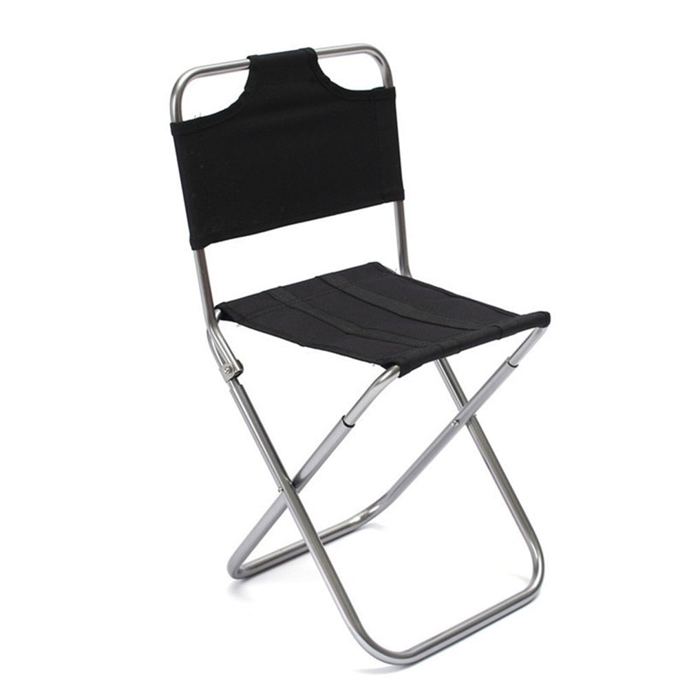 Aluminum Folding Chair Outdoor Fishing Camping Picnic Climbing Chair