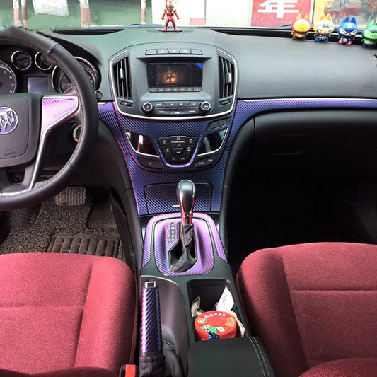 Auto Refit Car Sticker Chameleon Carbon Fiber Vinyl Film Wrap 30cmx152cm