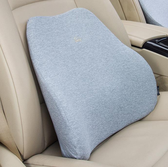 Auto Car Cushion Memory Foam Backrest Headrest  Waist Cushion Back Neck PillowPad