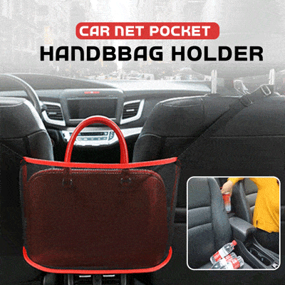 Car Hanging Mesh Storage Bags Universal Organizer For Car two-seat Pocket