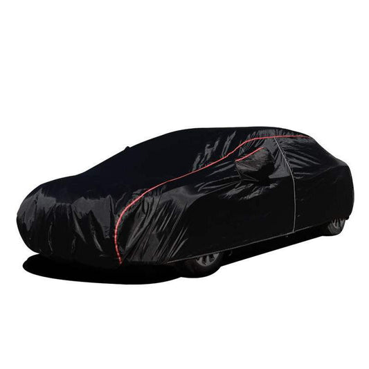 Car Full Cover Waterproof All Weather Sun UV Snow Dust Protection with Zipper