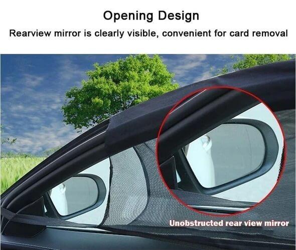 Car Window Sun Shade Curtain Universal Car Window Shade Protects
