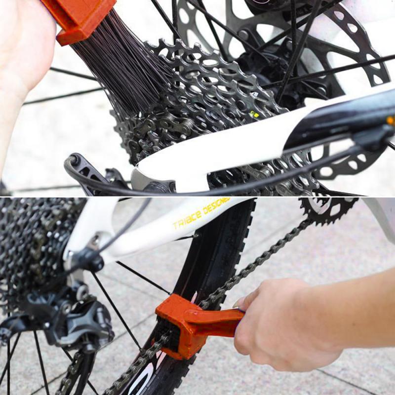 Universal Rim Care Tire Motorcycle Bicycle Gear Chain Maintenance Dirt Brush Cleaning Tools