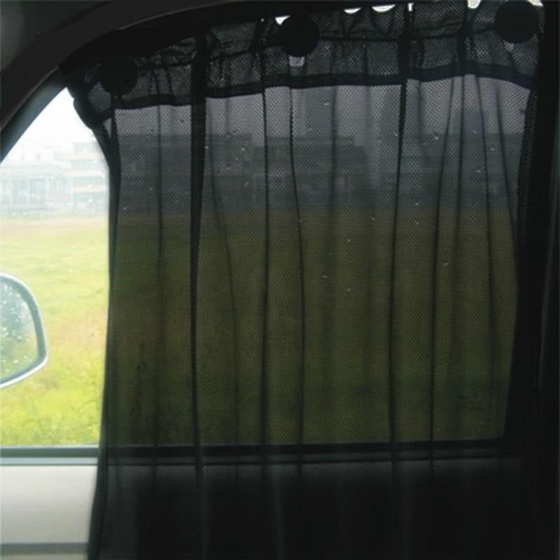 Car Window Curtain Cover Summer Sunshades Ornament Dashboard Pendant 2 Pcs
