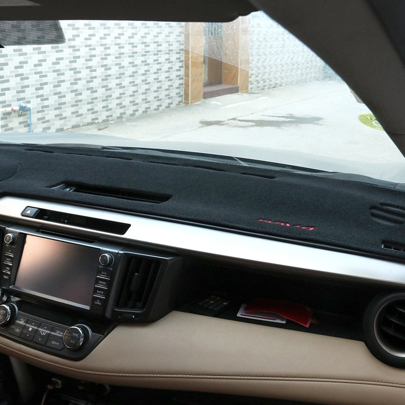 Car Dashboard Mats Pad Instrument Platform Desk Carpets For Toyota RAV4
