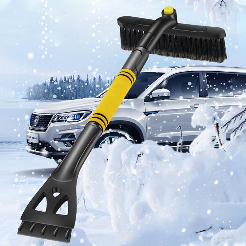 Car Ice Snow Clean Windshield Extendable Snow Brushes