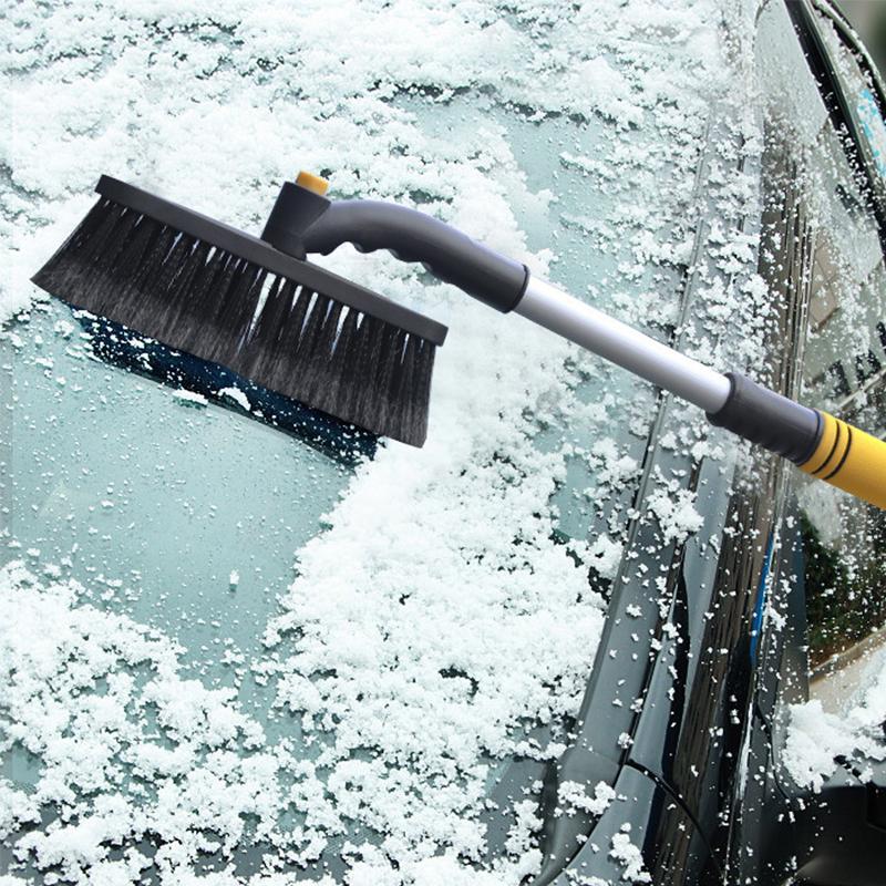 Car Ice Snow Clean Windshield Extendable Snow Brushes