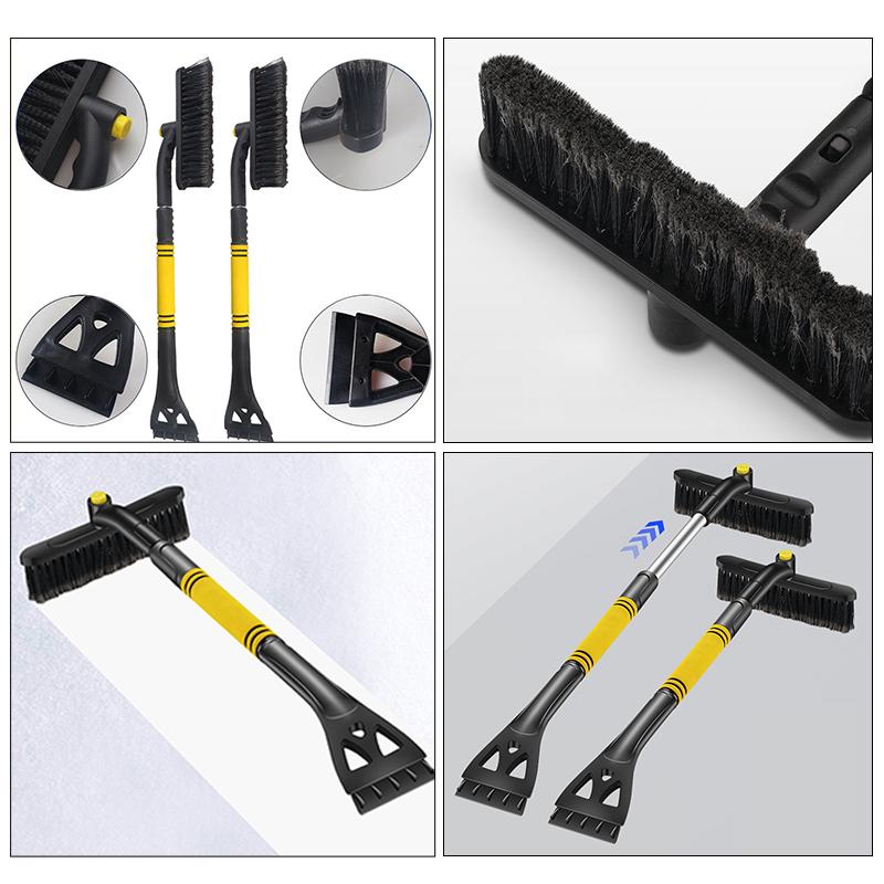 Car Ice Snow Clean Windshield Extendable Snow Brushes