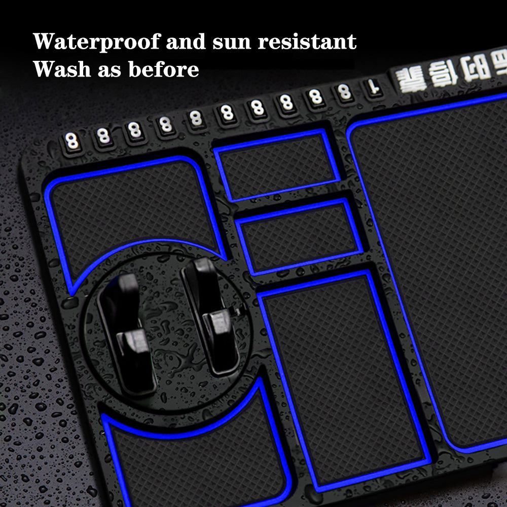 Car Interior Dashboard Anti-Slip Mat Cushion PVC Bracket Phone Holders