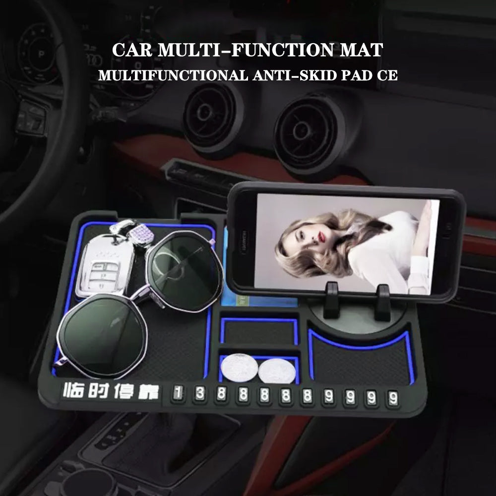 Car Interior Dashboard Anti-Slip Mat Cushion PVC Bracket Phone Holders