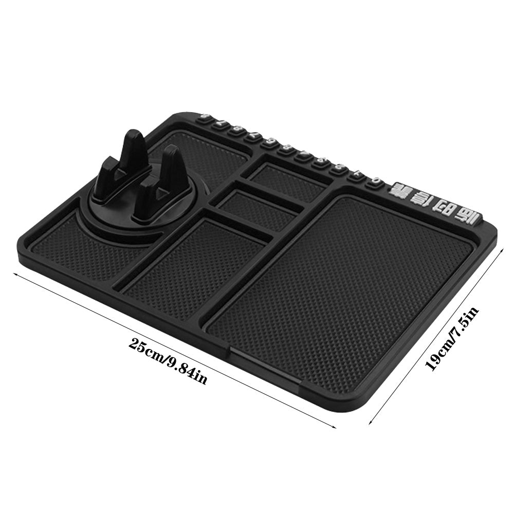 Car Interior Dashboard Anti-Slip Mat Cushion PVC Bracket Phone Holders