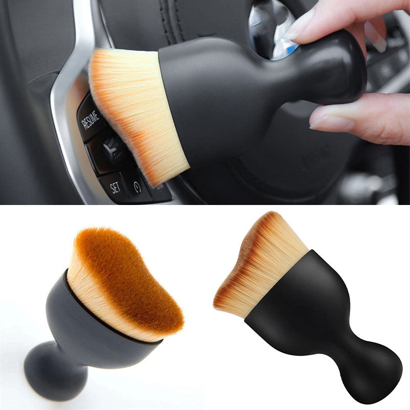 Car Interior Cleaning Soft Brush Dashboard Gap Dust Removal