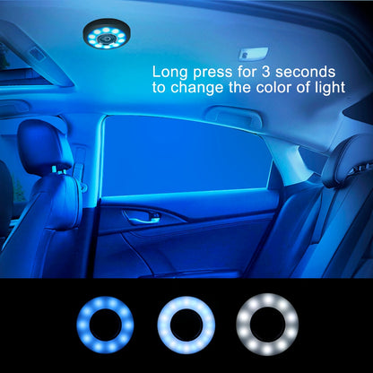 Car Reading Light Roof Ceiling Magnet Lamp USB Charging Fit For All Cars