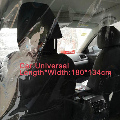Car Isolation Film Taxi Anti-fog Self-protection Self-adhesive Full-enclosed Seal Safety Convenient
