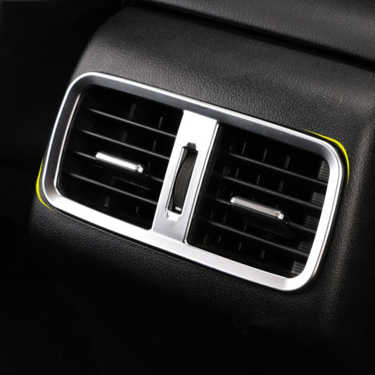 Car Interior Air Condition Vent Outlet CD Video Trims For Honda CRV 7Pcs