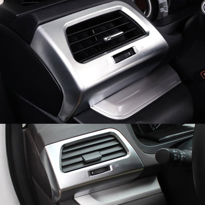 Car Interior Air Condition Vent Outlet CD Video Trims For Honda CRV 7Pcs