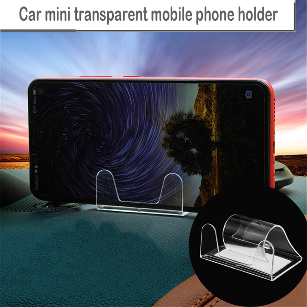 Car Phone Holder Mini Bracket Universal Gravity Smartphone Cell
