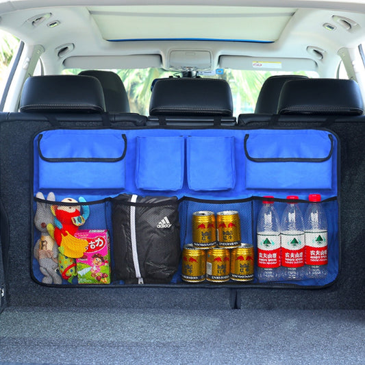 Car Rear Seat Back Storage Bag Multi Hanging Pocket Trunk Organizer