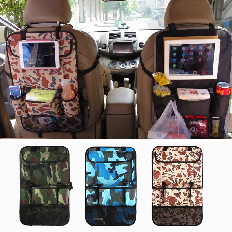 Car Seat Back Storage Bag Organizer Holder Multi Pocket