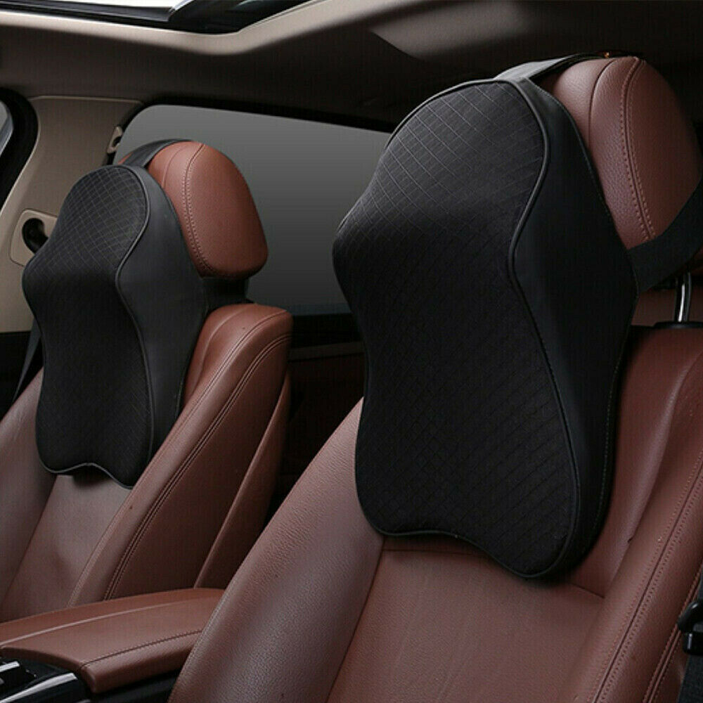 Car Seat Headrest Pad Foam Head Neck Pillow Cushion