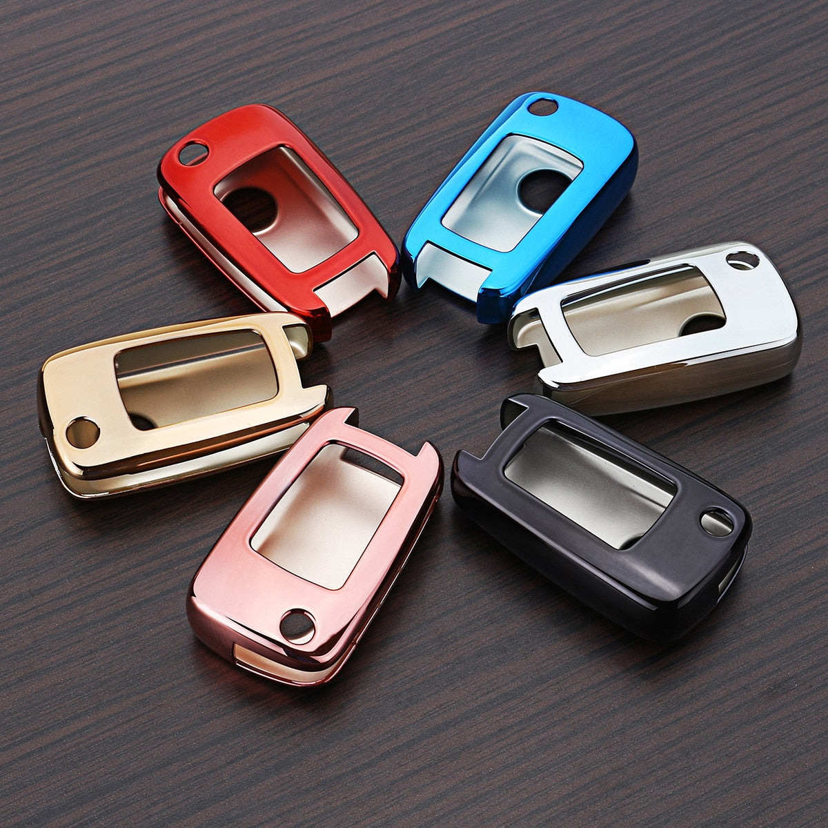 Key Holder TPU Remote Smart Case Shell for Chevrolet Cruze Silverado Captiva