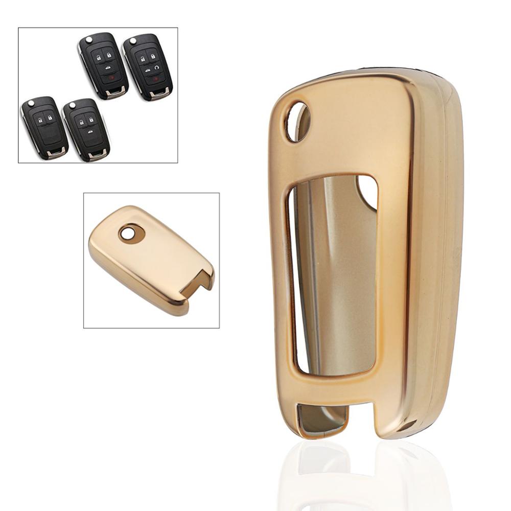 Key Holder TPU Remote Smart Case Shell for Chevrolet Cruze Silverado Captiva