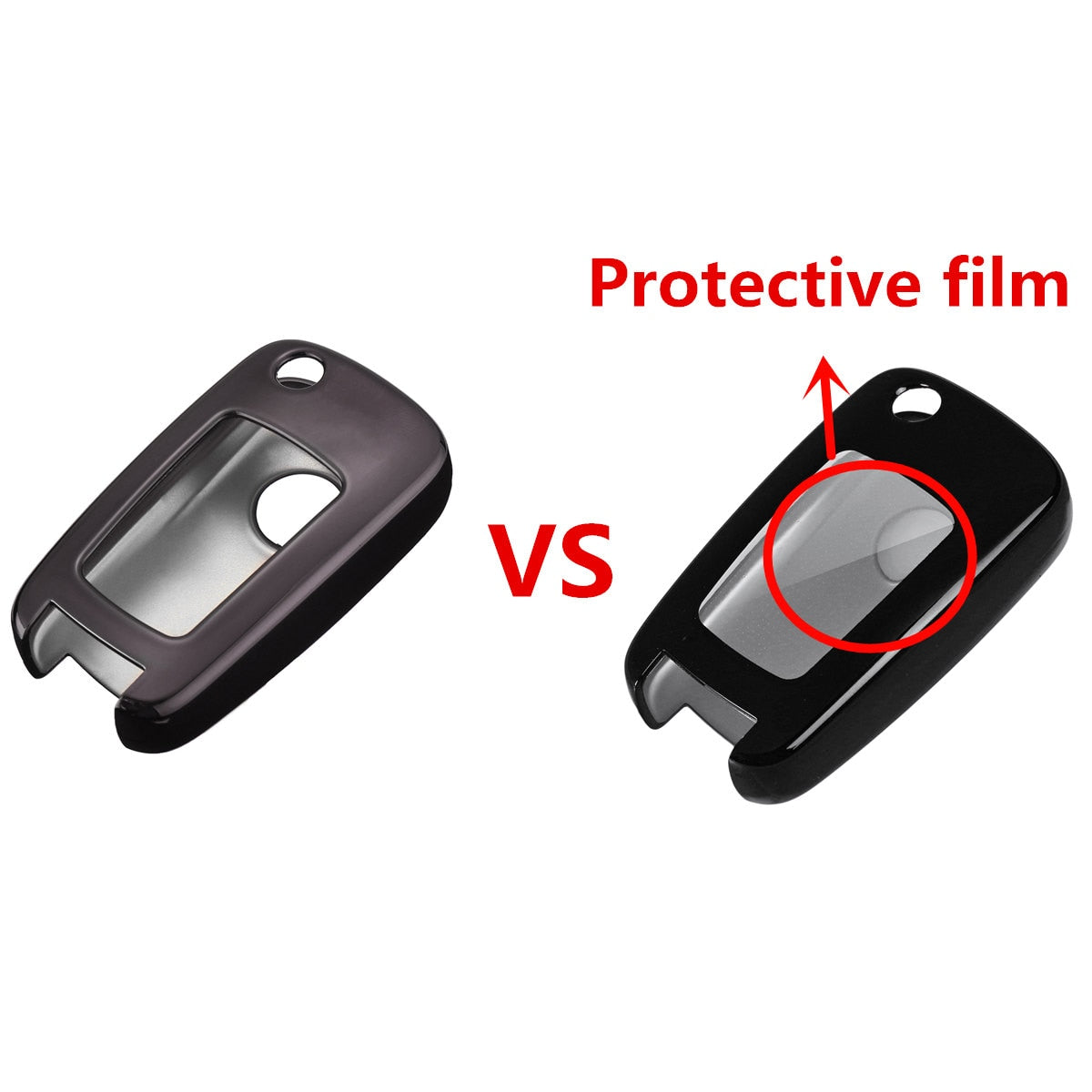 Key Holder TPU Remote Smart Case Shell for Chevrolet Cruze Silverado Captiva