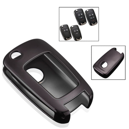 Key Holder TPU Remote Smart Case Shell for Chevrolet Cruze Silverado Captiva