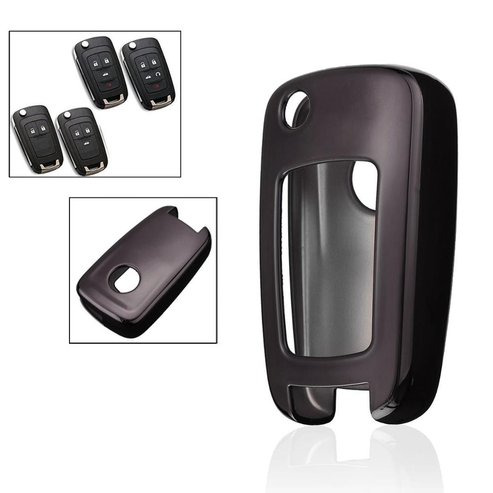 Key Holder TPU Remote Smart Case Shell for Chevrolet Cruze Silverado Captiva