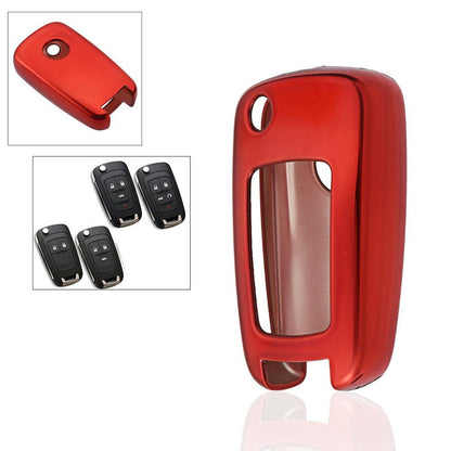 Key Holder TPU Remote Smart Case Shell for Chevrolet Cruze Silverado Captiva