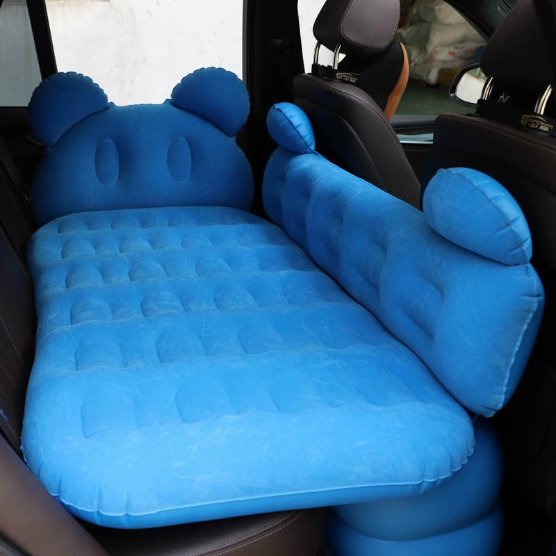 Car Travel Bed Air Mattress Inflatable Lounger Rear
