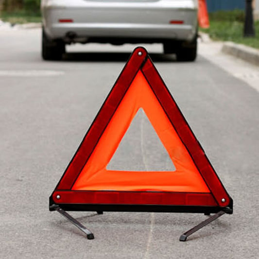 Car Triangle Warning Parking Sign Folding Triangle Sign
