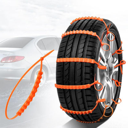 Car Wheel Anti-skid Anti-slip Snow Rain Chain Tire Tyre Cable Belt