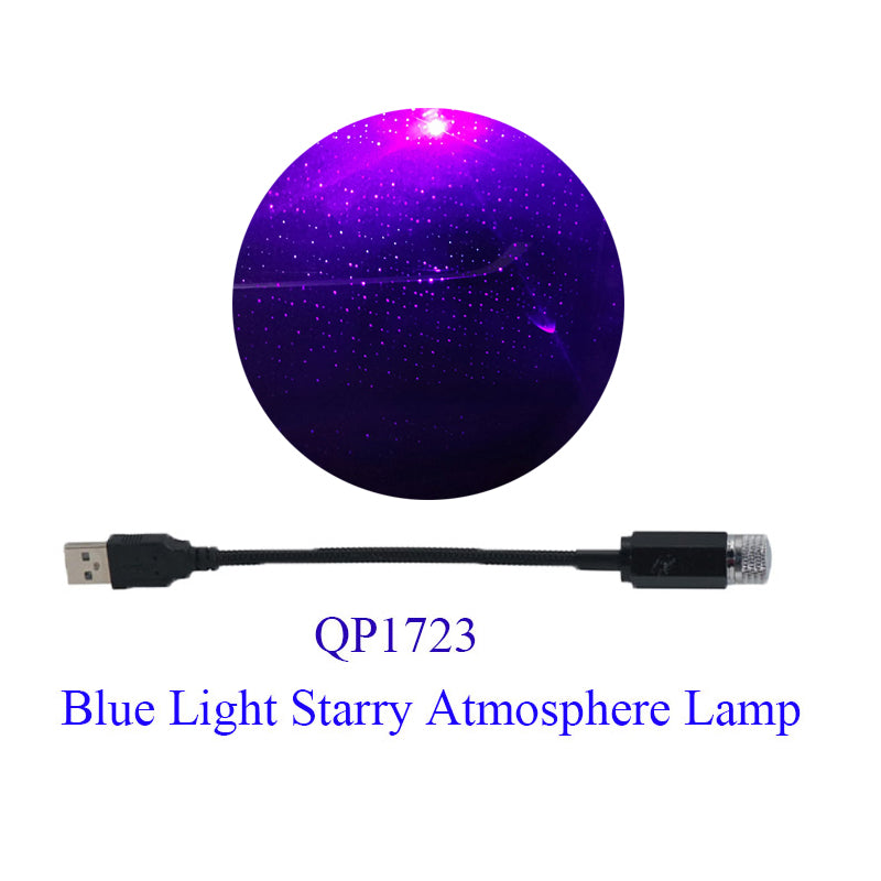 Car USB LED Party Lights Stage Effect Karaoke Atmosphere Lamp Tools