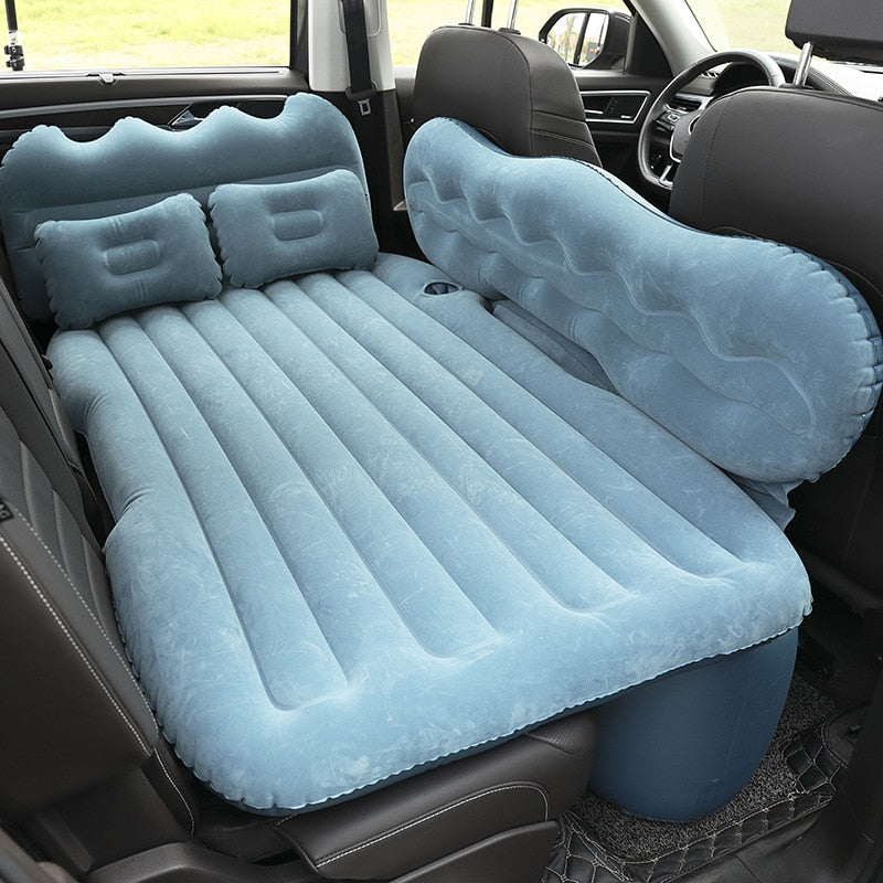 Car Inflatable Bed Suv Back Row Camping Air Bed