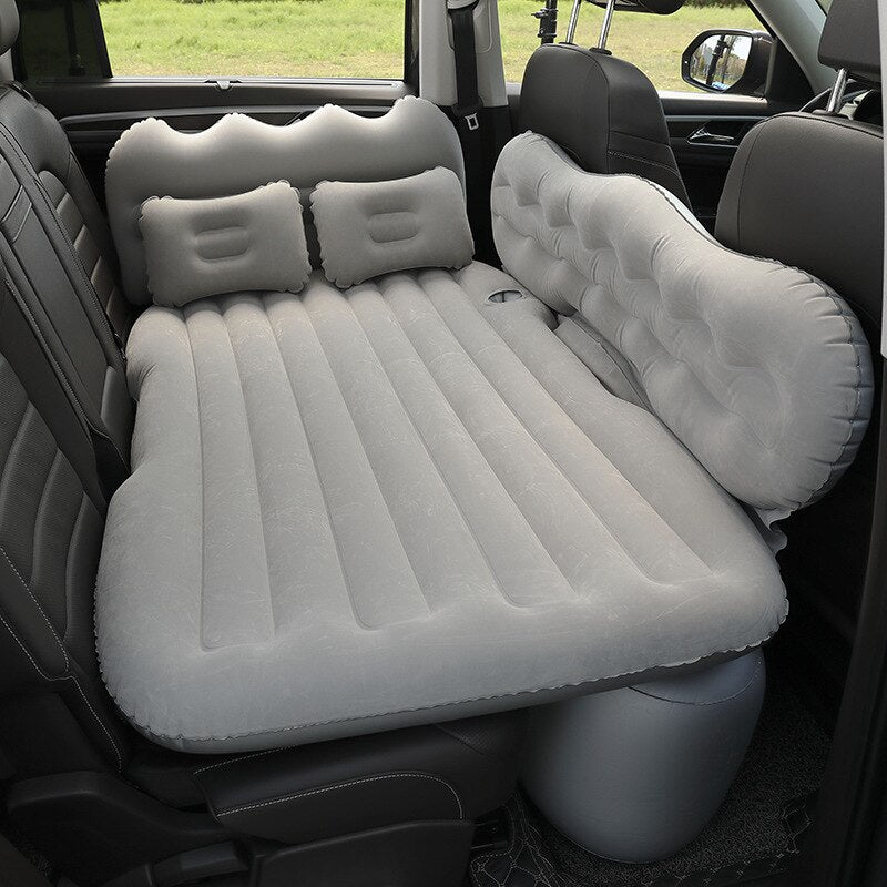 Car Inflatable Bed Suv Back Row Camping Air Bed