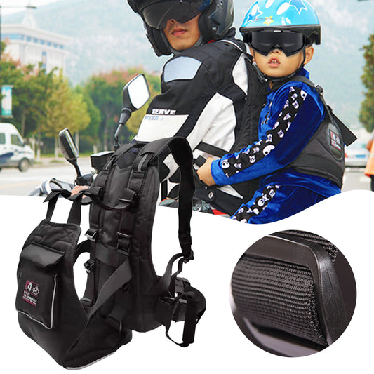 Children Motorcycle Safety Harness Breathable Reflective Adjustable Belt