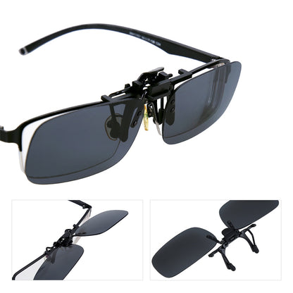 Car Driver Goggles Anti-UVA Sun Glasses Driving Lens Clip