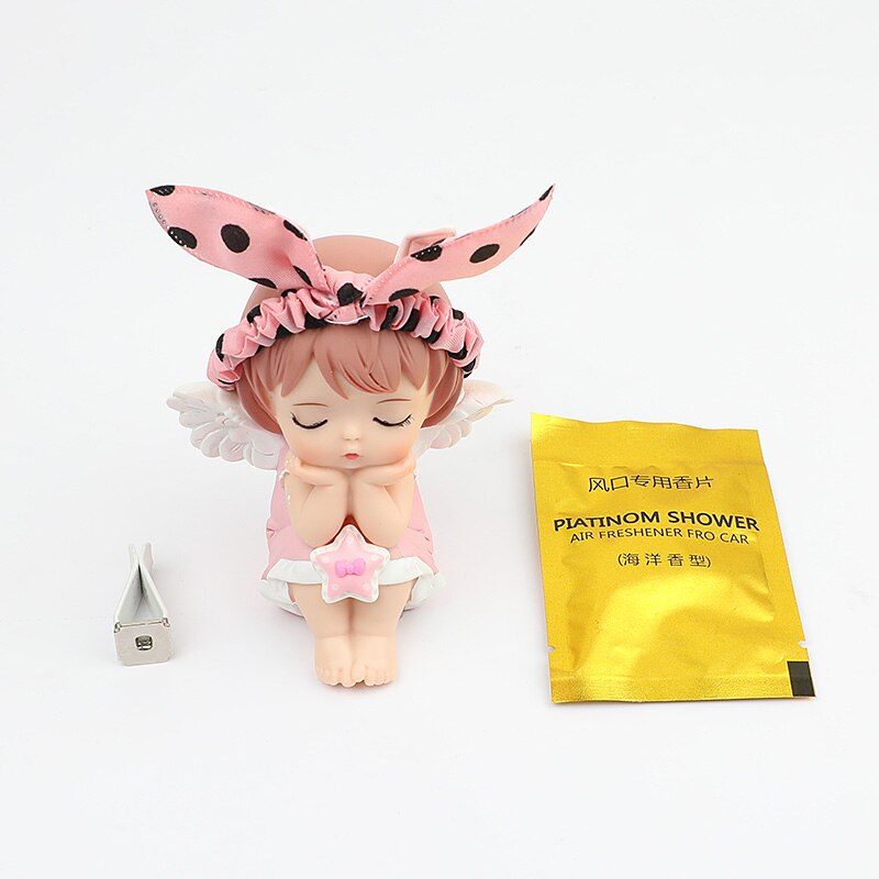 Cute Angel Doll Car Perfume Clip Air Outlet Decoration