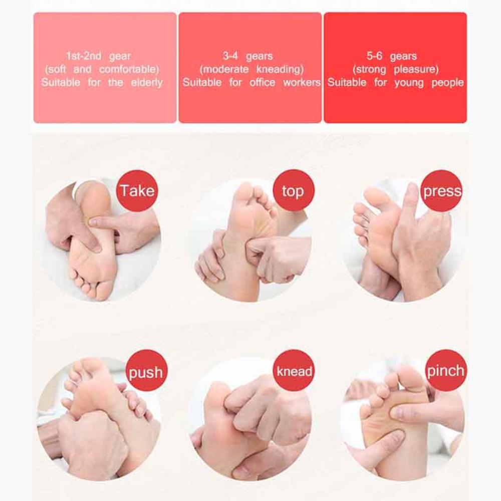Massager Pad Feet Muscle Stimulator Improve Blood Circulation Relieve Ache Pain Health Care