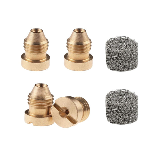 Foam Cannon Orifice Tips Nozzle For Snow Foam Lance Orifice Screw Nozzle Tip With Mesh Filter