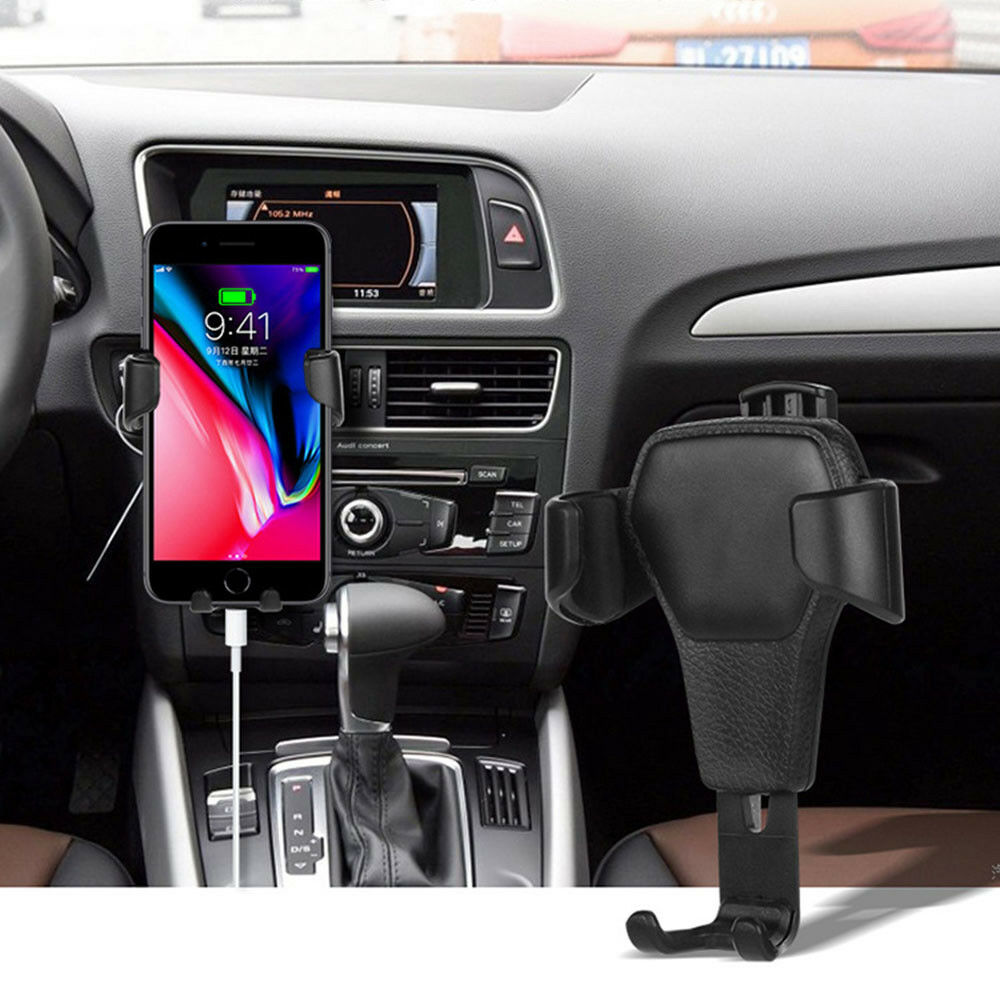 Gravity Car Mount For Mobile Phone Holder Car Air Vent Clip Stand  GPS Support