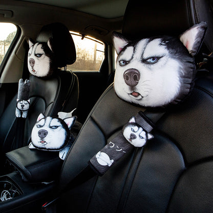 Car Dog Cat Neck Pillow Safety Seat Belt Shoulder Pad Cushion