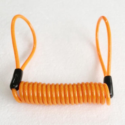 Motorcycle Lock Rope Disc Reminder Cable
