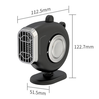 Car Vehicle Space Heater 2 Speed Electric Cooling Portable Fan